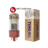 TUNG-SOL 6SL7 6SL เท้าสีทอง7GT หลอดสุญญากาศอัพเกรด6N9P 6H9 6H9C HIFI ชิ้นส่วนวงจรไฟฟ้า DIY