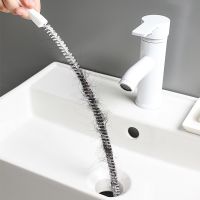 【cw】 45CM Pipe Hair Sewer Sink Cleaning Drain Cleaner Clog Plug Hole Remover !