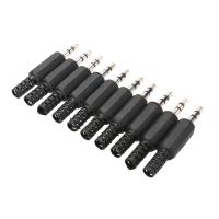 3.5mm 18" Male Plug Black Microphone Plug High Quality Mono Stereo Audio Jack Plug Earphone Adapter Connector