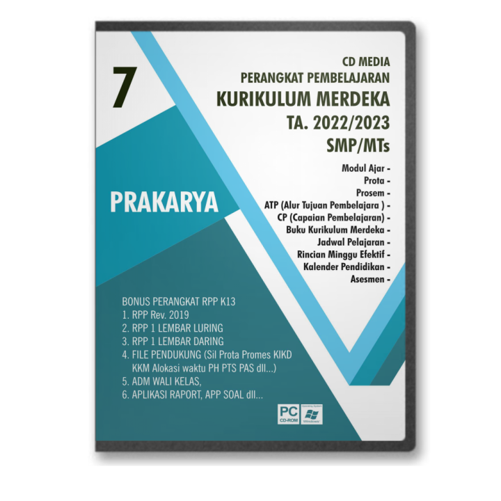 CD PERANGKAT MODUL AJAR RPP KURIKULUM MERDEKA KUMER PRAKARYA KLS 7