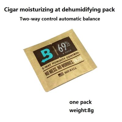 Boveda 69% ความชื้นสัมพัทธ์ Cigare Moisturizing แพคเกจขนาดเล็ก (8G) Cigare ความชื้นแพคเกจแพ็คเกจขนาดใหญ่ (60G) Cigare ชุด