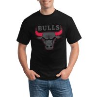 Customized Casual Top Tee Shirt Chicago Bulls Logo Various Colors Available