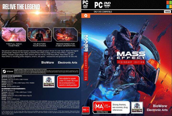 (PC) Mass Effect Legendary Edition | Lazada