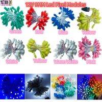 1500pcs 9MM IP67 Led Pixel Modules 12V 7Color Led Light String Led Point Lighting Advertisement Display For Festival Decorations