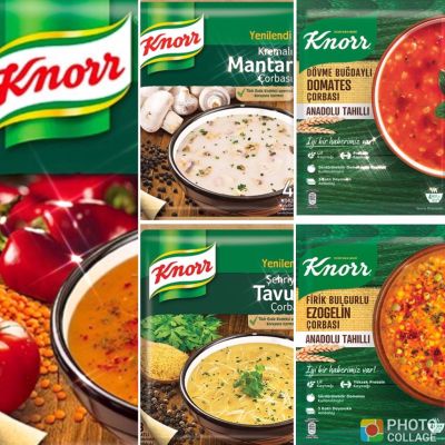 ซุปสำเร็จรูปสไตล์ตุรกี คนอร์ Knorr สินค้านำเข้าจากตุรกี
