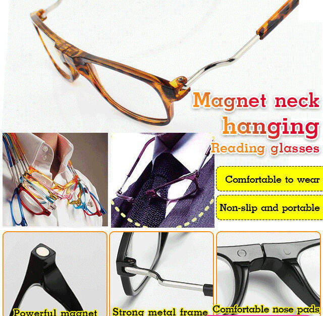 Antidrop Reading Glasses for Elderly Easy to Carry Lazada