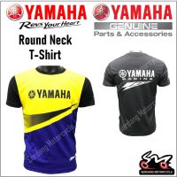 ori t-shirt original yamaha motogp racing biker crew-t round neck soft jersey tshirt kemeja t shirt mcd-rdn19-yb