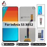 ต้นฉบับสำหรับ Infinix S5 X652จอแสดงผล LCD Touch Screen Digitizer สมัชชาอะไหล่สำหรับ Infinix S5 Lite X652B X652C จอแอลซีดีที่มีคุณภาพสูงสัมผัสแผง