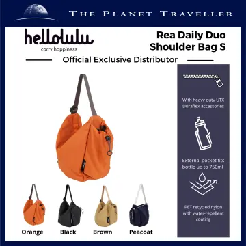 Hellolulu Rea Daily Duo Shoulder Bag S (Burnt Orange) - Hellolulu Singapore