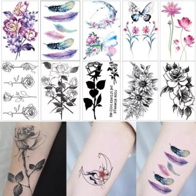 Women Man Sexy Arm Legs Realistic Temporary Tattoo Stickers 5211059☍