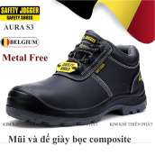 Giày bảo hộ lao động Jogger cao cấp loại 1 giày đi công trình cao cấp