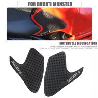 ☍✤ Motorcycle Sticker Anti slip Fuel Tank Pad Side Gas Knee Grip Traction Pads For DUCATI MONSTER 696 795 796 1100 1100S New