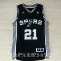 Hot NBA Jersey San Antonio Spurs No. 21 Duncan Sports New Black Fabric