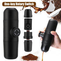 Mini Portable Coffee Machine Handheld Pressure Espresso Coffee Machine Maker for Camping Hiking Office Coffee Filter