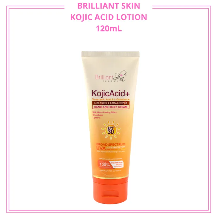 Brilliant Skin Kojic Acid+Tranexamic Acid LGlutathione Hand And Body