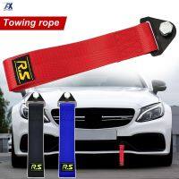 ◑♙✽ Car Tow Strap Towing Rope Belt Heavy Duty Red Tow Rally Sport Drift Hook Front Rear Bumper Racing Rescue Hauling Tool Styling