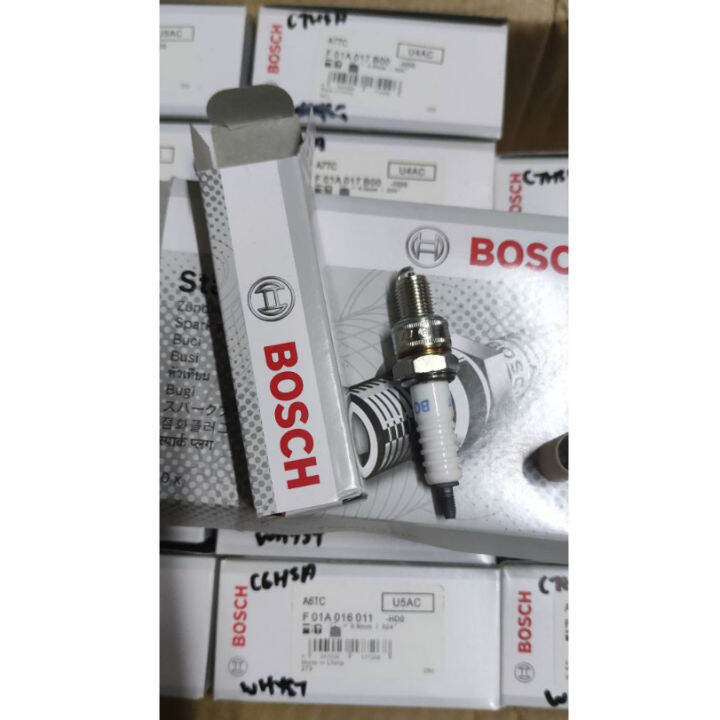 BOSCH SPARK PLUG UR6DC (U20EPR-9, CPR6EA-9) FOR WAVE125 PLUG WAVE DREAM ...