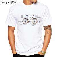 Fashion Bikeing Design Anatomy Mechanic Bicycle Unisex T-Shirt T Shirt O-Neck Hipster Tshirts