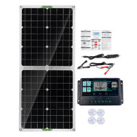 แผง USB กลางแจ้ง50W Travel Solar Charger สำหรับสมาร์ทโฟนแคมป์ปิ้ง DIY Charger Generator อุปกรณ์เสริมกลางแจ้ง