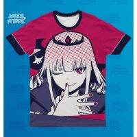 2023 Customized Fashion Mori Calliope Deadbeats Calli Inspired T-Shirt Hololive Vtuber EN Sublimated Shirt Weeb Mode，Contact the seller for personalized customization