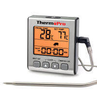 ThermoPro TP16S Backlight Digital BBQ Oven Grill Meat With Probe Countdown Kitchen Timer