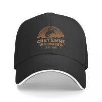 [ร้านเสื้อผ้า Hana]Cheyenne Wyoming หมวกกันแดดหมวกเบสบอลคาวบอยไวลด์เวสต์หมวกแก๊ปหรูสำหรับผู้หญิงผู้ชาย39 S