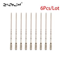 6Pcs/Lot 1.0 2.3mm Diamond Coated Drill Bits Solid Needle For Jewelry Agate Hole Jade Amber Stone Ceramic Glass Power Tools