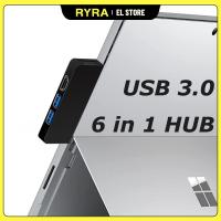 RYRA 6 in 1 USB3.0 HUB 4K HDMI PD Fast charging 5Gbps SD/MicroSD for Microsoft Surface Pro 8/9/X Laptop Docking Stations USB Hub