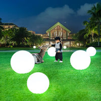 LED Christmas Lights Ball Outdoor Lighting Lawn Lamp Round Garden Street Lamp New Year Wedding Decoration for Home USB Charging