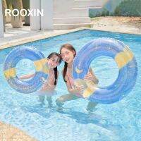 ROOXIN ของเล่นเป่าลมห่วงยางลอยน้ำสำหรับเด็ก,แหวนว่ายน้ำทุ่นสระว่ายน้ำอุปกรณ์เล่นน้ำอ่างอาบน้ำสระว่ายน้ำห่วงยางว่ายน้ำ