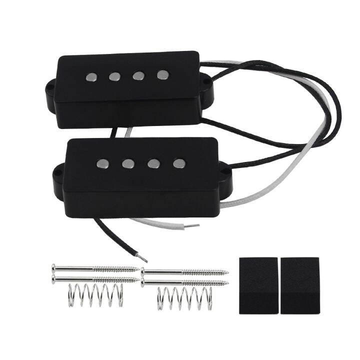 FLEOR Open Alnico 5 Bass Pickup 4 String PB Bass Guitar Pickup