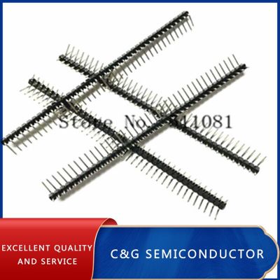 10pcs 1x40 Pin 2.54mm Right Angle Single Row Male Pin Header Connector IC WATTY Electronics