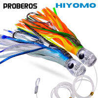 PROBEROS 1PCS Sinking Trolling เหยื่อตกปลา Jig  23cm/96g 17cm/70g  ประดิษฐ์ Octopus Lure Soft Squid กระโปรงน้ำเค็มอุปกรณ์ตกปลา DW327