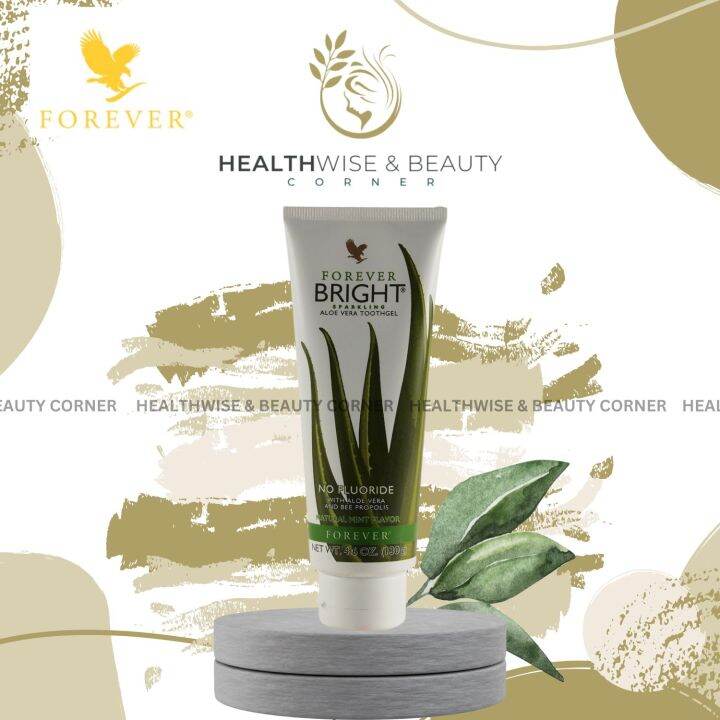 Forever Bright Sparkling Aloa Vera Toothgel 130g 1pc Natural Mint Flavor Lazada Ph 4856