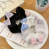 ﺴ✲ 2022 new summer bow girl large intestine hair ring head rope rubber band female hair rope hair accessories headdress