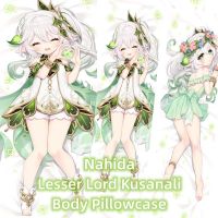 ปลอกหมอนหมอนโอตาคุเต็มตัวลายอนิเมะเกม Genshin Impact Scaramouche Nahida Ternari Dori Luna Dakimakura