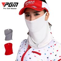 Titleist DESCENNTE PEARLY GATES ANEW FootJoy J.lindeberg MARK Lona¡pgm Golf Sunshade Mask ผู้ชายและผู้หญิงผ้าไหมน้ำแข็งผ้าพันคอฤดูร้อน Sunshade Mask แขวนหูคอ Veil Breathable