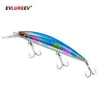 EVLUREEV Long Casting Sinking Minnow Saltwater Fishing Lure 110mm 37g Large Trout Pike River Lake Hard Baits Jerkbait