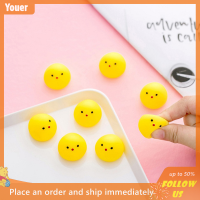 【Youer】 1PC Anti stress Chick Mochi ของเล่นบรรเทาสำหรับผู้ใหญ่เด็ก Anti stress antiestress Ball ตลกของขวัญวันเกิดของขวัญ Fidget Toys