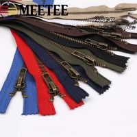 ✘☼❒ 5/10Pcs Meetee 3 5 20cm Bronze Teeth Closed End Metal Zipper for Pocket Pants Bag Zipper Tailor DIY Sewing Garment Accessories