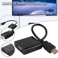 Cálido 1080P HDMI อุปกรณ์เสริมสายเคเบิลไปยังตัวแปลงวีจีเอดิจิทัลเป็นตัวแปลงแบบอะนาล็อกสำหรับกล่องทีวีแล็ปท็อปพีซี