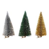 Small Trees for Decoration 3PCS Christmas Mini Decorative Cedar Tree Fake Pine Tree for Christmas Tree Table Portable Holiday Ornament for Indoor &amp; Outdoor decent