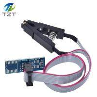 TZT CH341A 24 25 Series EEPROM Flash BIOS USB Programmer Module + SOIC8 SOP8 Test Clip For EEPROM 93CXX / 25CXX / 24CXX