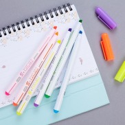 Bút Viết dạ quang - đánh dấu trang Monami màu Pastel - bút highlight