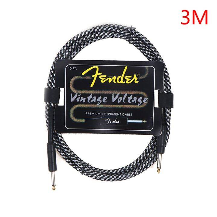 Fender Guitar Cable Wire Cord Jack Line Bass Electric Box Audio Cable
