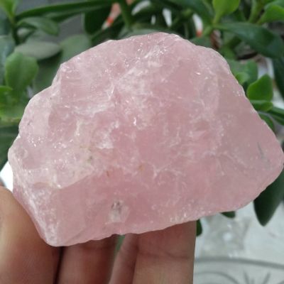 1pcs 50g Natural Rough Rose Quartz Crystals (Raw Specimen Healing Reiki Love Stone)
