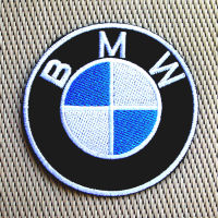 อาร์ม ตัวรีด อาร์มติดเสื้อ ลาย ตรา ยี่ห้อ รถยนต์ BMW Patch บีเอ็มดับเบิลยู  บีเอ็มดับบลิว สำหรับตกแต่งเสื้อผ้า