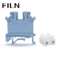 50pcs UK-3N DIN Rail Universal Terminal Blocks Screw Type UK3N Phoenix Type High Quality