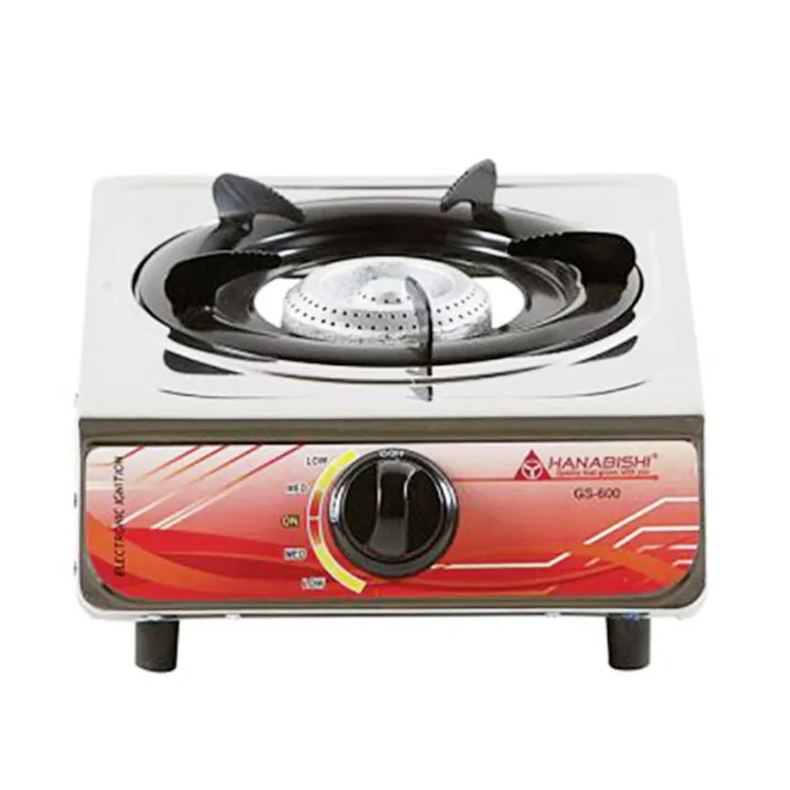 FRECY MALL HANABISHI SINGLE BURNER GAS STOVE GS600 Lazada PH