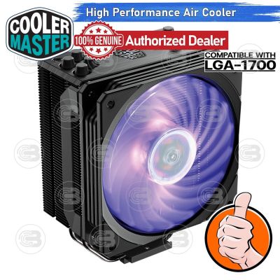 [CoolBlasterThai] Cooler Master HYPER 212 RGB BLACK EDITION Heat Sink LGA1700 Ready ประกัน 2 ปี